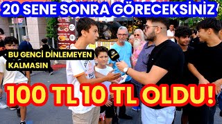 15 YAŞINDAKİ GENÇ ÖYLE BİR KONUŞTU Kİ BU GENCİ HERKES DİNLEMELİ  SOKAK RÖPORTAJLARI [upl. by Gomar]