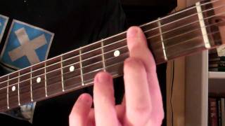 How To Play the Bsus2 Chord On Guitar Suspended Chord [upl. by Frants]