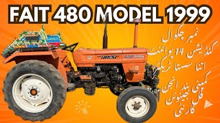 Fiat 480 model 1999 1999 model fiat 480 tractor for sale [upl. by Airdnassac500]