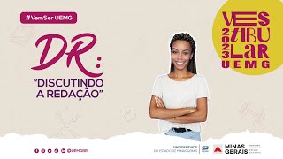 Live DR  Discutindo a Redação  Vestibular UEMG 2023 [upl. by Nostets]