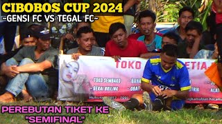 BABAK 2‼️TEGAL FC VS GENSI FVCIBOBOS CUP 2024 [upl. by Havens86]