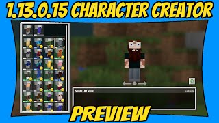 Character Skin Creator Minecraft BedrockIn Minecraft Bedrock Edition  Minecraft 1man1game [upl. by Eceirehs]