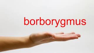 How to Pronounce borborygmus  American English [upl. by Allehcram610]