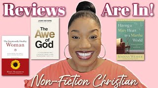 Christian Book Recommendations amp Book Reviews nonfiction [upl. by Retsim96]