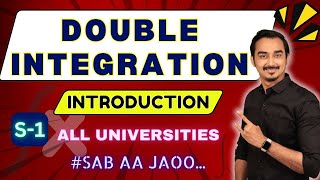 DOUBLE INTEGRATION  S1  MULTIPLE INTEGRAL  ENGINEERING MATHS  SAURABH DAHIVADKAR [upl. by Myriam]