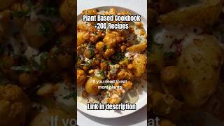 Plant Based Cookbook 200 Recipes Vegan snacks BuyShopNow Tiktok [upl. by Idonna]