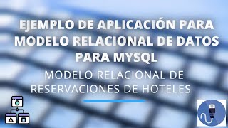 Ejemplo de Aplicación para Modelo de Datos Relacional Reservaciones de Hoteles para MySQL básico [upl. by Snowman]