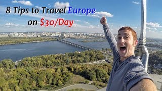 8 Budget Tips to Travel Europe on 30Day [upl. by Aicena]