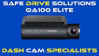 Thinkware QA100 Elite 2K Dash Cam  Video Sample  Safe Drive Solutions [upl. by Ahon]