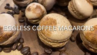 Eggless Gluten Free Coffee Macarons Recipe  Vegetarian [upl. by Gerardo14]