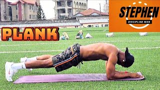 Fast burning belly fat with PLANKS Define your CORE with Plank  Homeworkout [upl. by Sulihpoeht]