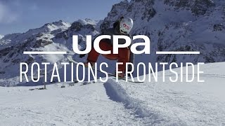 Tutos Ski amp Snowboard Freestyle 10  Les rotations frontside en snowboard [upl. by Kulda]