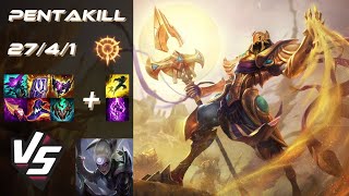 MID Azir vs Diana PENTAKILL  NA Grandmaster [upl. by Selry]