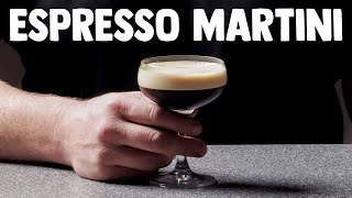 Espresso Martini Cocktail Recipe [upl. by Anirrok464]