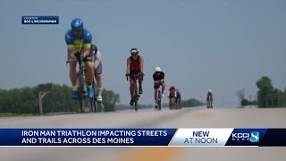 Half Ironman returns to Des Moines a look at the road closures [upl. by Eldred]