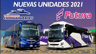 NUEVOS AUTOBUSES PARA FUTURA Y CHIHUAHUENSES SELECT [upl. by Cairistiona]