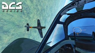 DCS Spitfire LF MK IX  Startup and First Tries 1080p60FPS [upl. by Oiragelo]