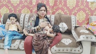 aaj main fir se lekar I hun new Dress Mein new breastfeeding block [upl. by Rehpinej]