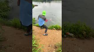 Fishing with NET in River 7 Days Challenge [upl. by Dnaloy]