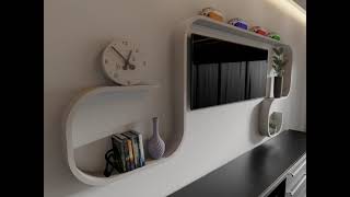 Shelfinity  Modular 3D Printed Shelf [upl. by Abekam]