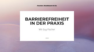 Barrierefreiheit – Inside FKC der Expertentalk [upl. by Golter]