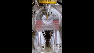 5Axis CNC Machining a Bottle Mold [upl. by Conway]