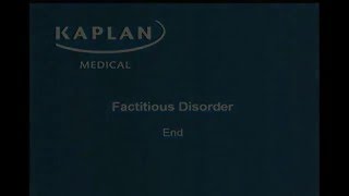 Factitious Disorder 人為障礙 孟喬森症候群中文字幕 [upl. by Anidan]