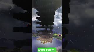 Minecraft Hostile Mob Farm  All in One Mob Farm minecraft mobfarm Minecraftjava [upl. by Shewmaker]