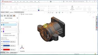 Using SOLIDWORKS Undercut Analysis [upl. by Drarej]