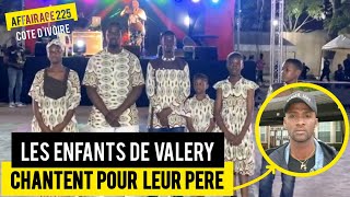 Les enfants de Valery chantent aux funérailles de leur père [upl. by Senior]