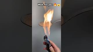 Have you ever seen burnt sand ⏳shortvideo 😱 lighter experiment [upl. by Bowler]