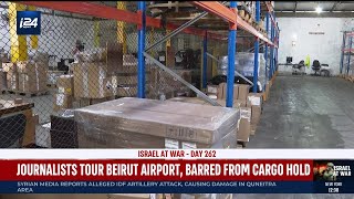 Journalists barred from Beirut airports cargo hold after report Hezbollah stores weapons [upl. by Theodora]