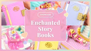 ✨SHOWCASE✨ Vintage Polly Pocket Enchanted Storybooks Island Snowland Palace 1995 [upl. by Eliades]