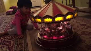 Carousel Kids Toy with Jasmine [upl. by Nashner]