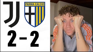 😡MA CHE CAZZ‼️DUE PUNTI BUTTATI NEL CESSO🚽 JUVE PARMA 22 [upl. by Oretos]