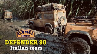 110 SCALE RC  Camel Trophy RC  Italia  RC4WD [upl. by Wiseman813]