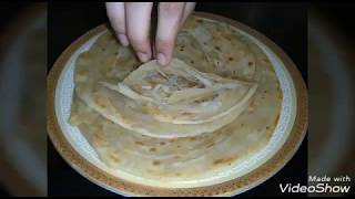 How to make Lachha Paratha Recipe  Lachay dar paratha [upl. by Eissej]