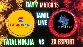 ðŸ”´ZX ESPORTS VS FATAL NINJIA VS TEAM ACEðŸ”´DAY 7 MATCH1516 ðŸ”¥VALORANT TOUNAMENT valorant live gamer [upl. by Ranjiv]