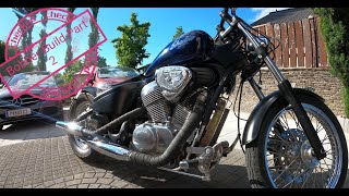 Bobber Build Part 2  Honda Shadow VT600  ruzzquad [upl. by Gadmann]