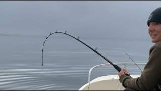 Fishing For Halibut When I Hooked Something MASSIVE [upl. by Carvey383]