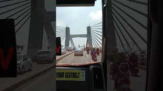 mandaue city to lapulapu and Marcelo fernand bridges view [upl. by Harpole]