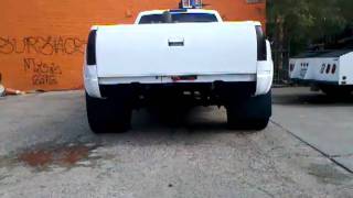 Chevy 454 Dually Exhaust [upl. by Ruffina]