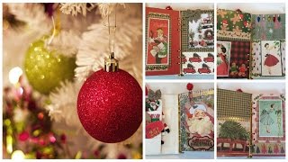 CHRISTMAS PLANNER DIY  Vintage Dividers [upl. by Irret]