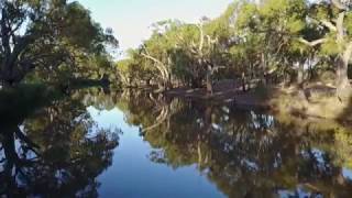 Wimmera River  near Horsham Victoria [upl. by Assiroc]