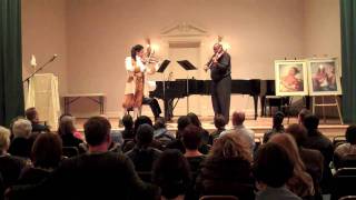 II Rondeau Sinfonia Concertante in Eflat Major for Two Violins  Le Chevalier de SaintGeorges [upl. by Nraa]