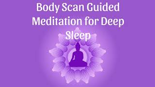 🧘🏼‍♀️ BODY SCAN MEDITATION for DEEP SLEEP 💤 TRANQUIL EFFORTLESS SLEEP 😴 FEMALE VOICE 🔊 [upl. by Yrahk]