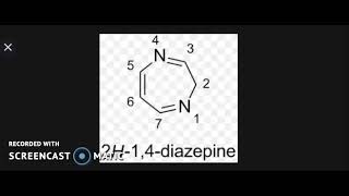 2H 14 DIAZEPINE [upl. by Waldner]