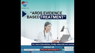 ARDS EVIDENCE BASED TREATMENT [upl. by Yslehc]