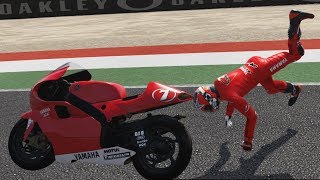 MotoGP 17  Crash Compilation 6 PC HD 1080p60FPS [upl. by Neroc]