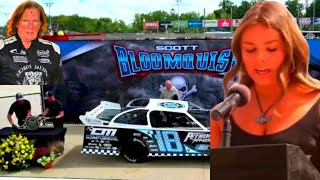 Scott Bloomquist daughter Ariel Bloomquist emotional message at her dads celebration of life🥹 [upl. by Lurleen264]